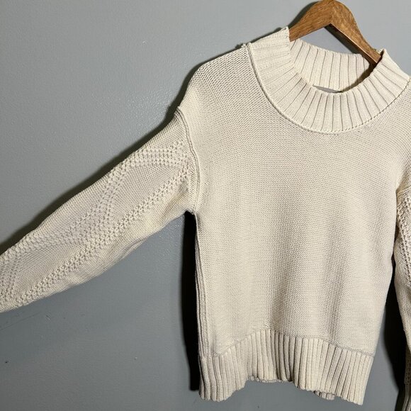 EVERLANE Women's Knitted Cream Sweater - XS - Picture 3 of 5